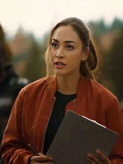 Raven Reyes Orange Jacket