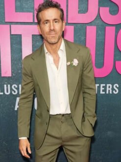 Ryan Reynolds Green Suit