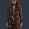 Silco Brown and Maroon Coat