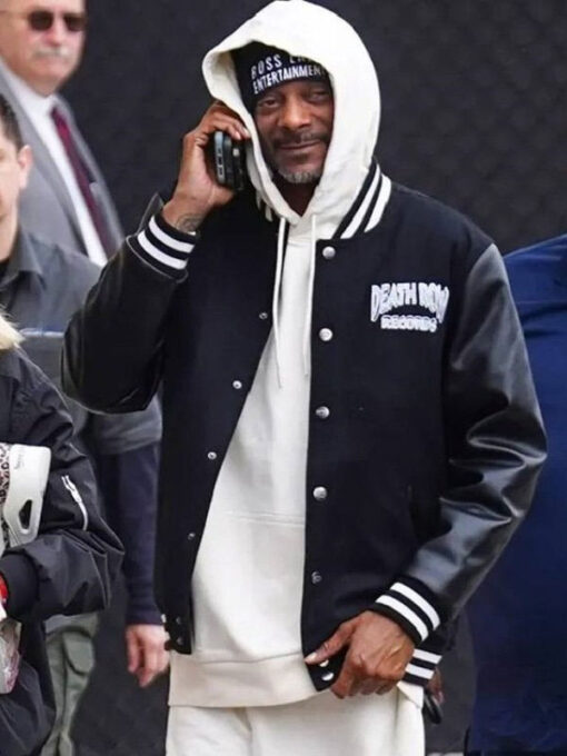 Snoop Dogg Black and White Jacket