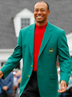 Tiger Woods Masters Green Blazer Jacket