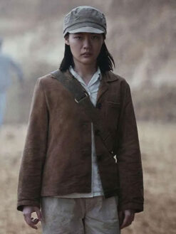 Young Ye Wenjie Brown Jacket