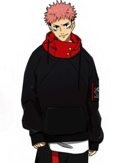 Yuji Itadori Black Hoodie