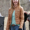 Amy Fleming Leather Jacket