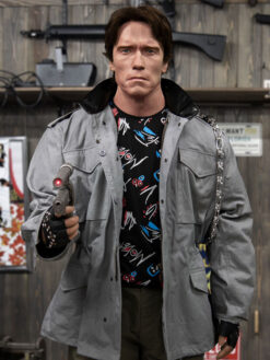 Arnold Schwarzenegger Ash Gray Jacket