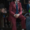 Arthur Fleck Maroon Suit