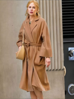 Babygirl Romy Brown Wool Trench Coat