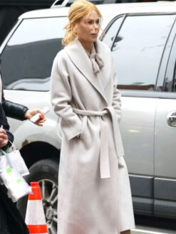 Babygirl Romy White Wool Coat