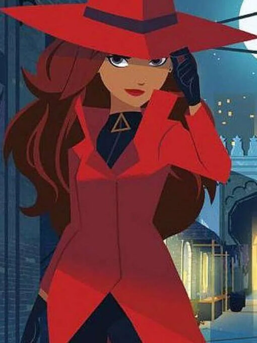 Carmen Sandiego Red Coat