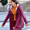 Chan Burgundy Coat