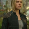 Clarke Griffin Black Bomber Jacket