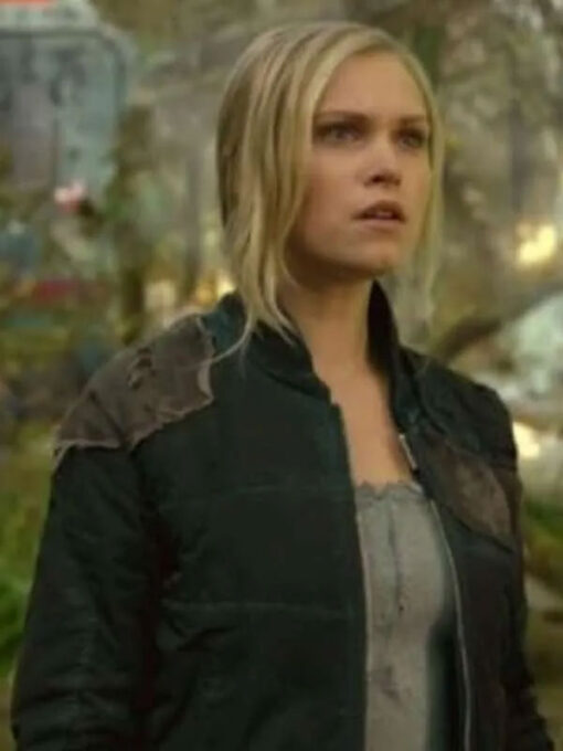 Clarke Griffin Black Bomber Jacket