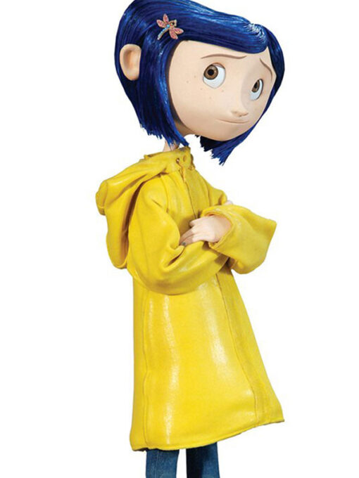 Coraline Jones Costume Yellow Jacket