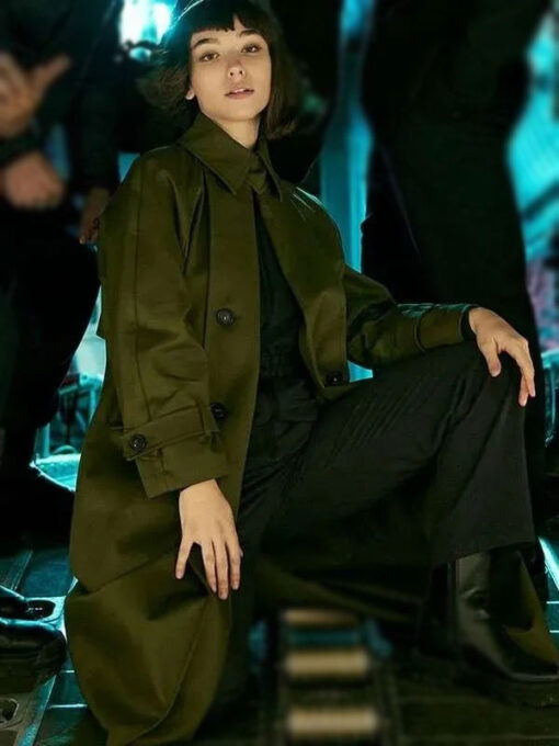 Diana Cavalieri Green Coat