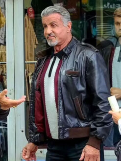 Dwight Manfredi Leather Jacket