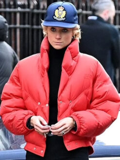 Elizabeth Debicki Red Jacket