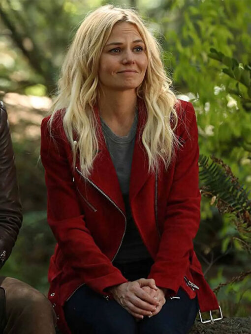 Emma Swan Suede Leather Jacket