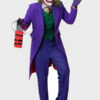 Halloween Joker Purple Coat