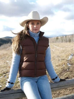 Heartland Amber Brown Vest