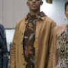 Jabari Banks Brown Jacket