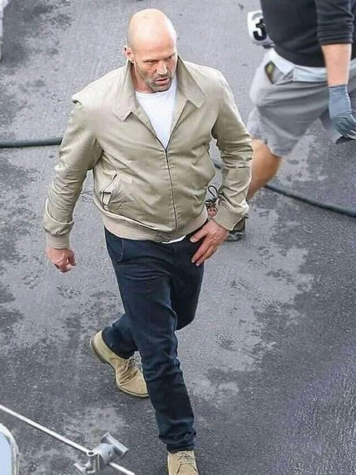 Jason Statham Beige Jacket