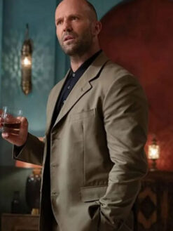 Jason Statham Brown Blazer