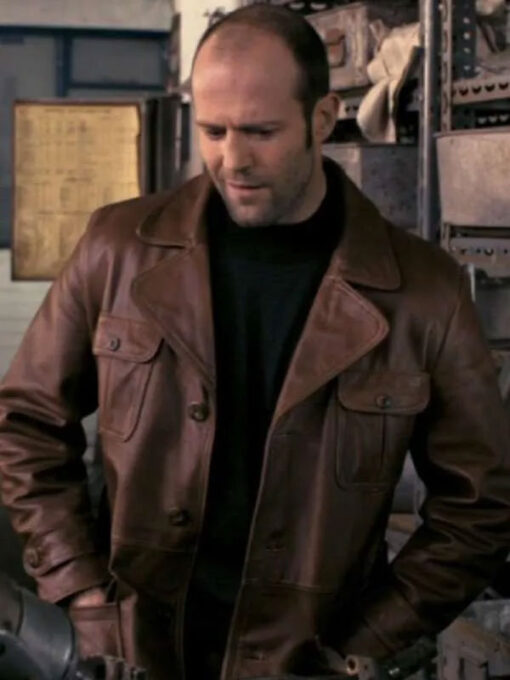 Jason Statham Brown Jacket