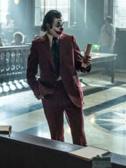 Joker Arthur Fleck Maroon Suit