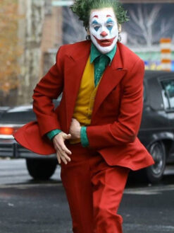 Joker Arthur Fleck Red Tuxedo Suit