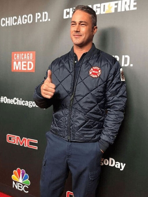 Kelly Severide Quilted Jacket