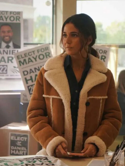 Lana Lang Cushing Brown Coat