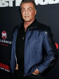 Sylvester Stallone Leather Jacket