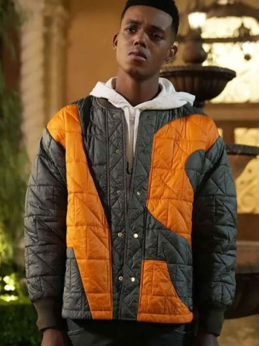 Will Smith Gray and Orange Jacket