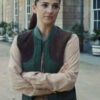 Yasmin Kara Hanani Green Vest