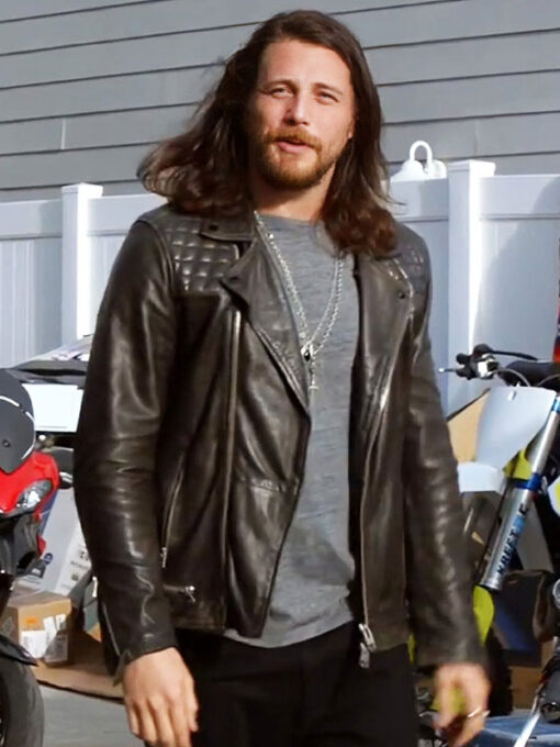 Ben Robson Black Leather Jacket