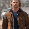 Chris Hemsworth Brown Jacket