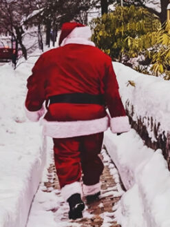 Daniel Roebuck Christmas Red Santa Coat