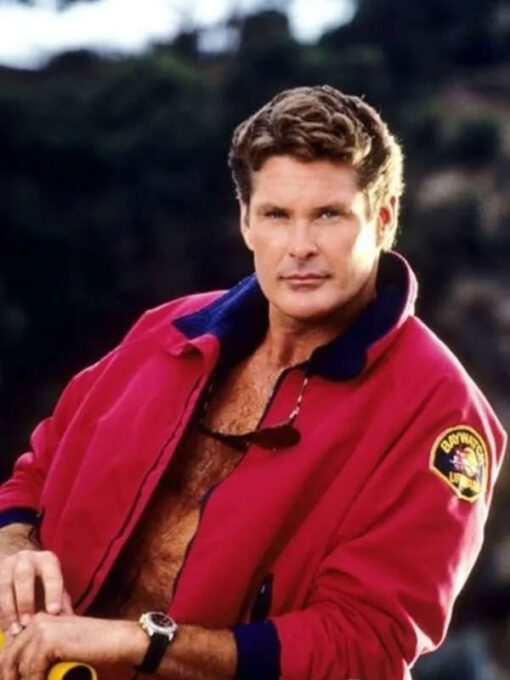 David Hasselhoff Red Jacket