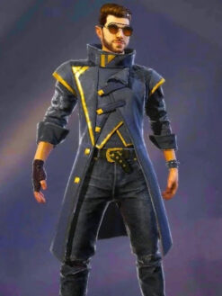 Free Fire Alok Gray Coat