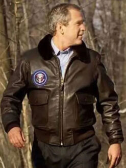 George Bush Brown Jacket