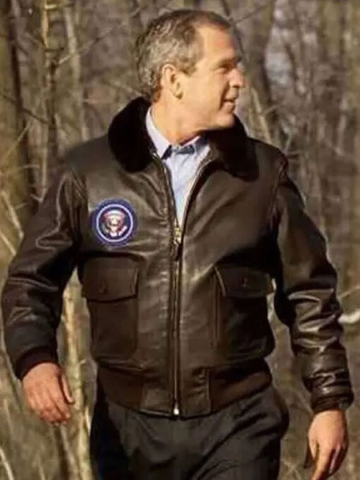 George Bush Brown Jacket