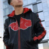 Itachi Uchiha Black and Red Jacket