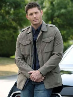 Jensen Ackles Green Jacket