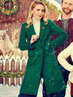 Jess Hilliard Green Coat