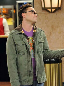 Johnny Galecki Green Jacket