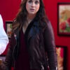 Kathy Barrett Maroon Jacket