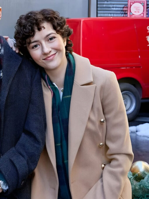 Katie Findlay Beige Coat