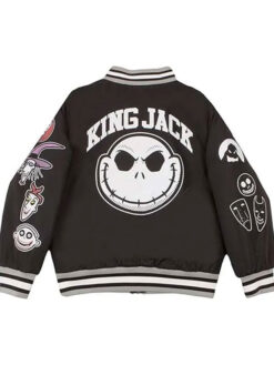 King Jack Black Varsity Jacket