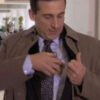 Michael Scott Brown Coat