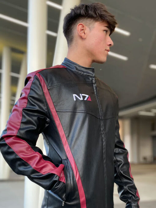 N7 Mass Effect Leather Jacket